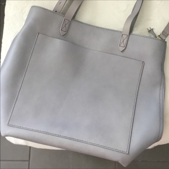 COPY - Madewell Medium blue Zip tote - Picture 3 of 14